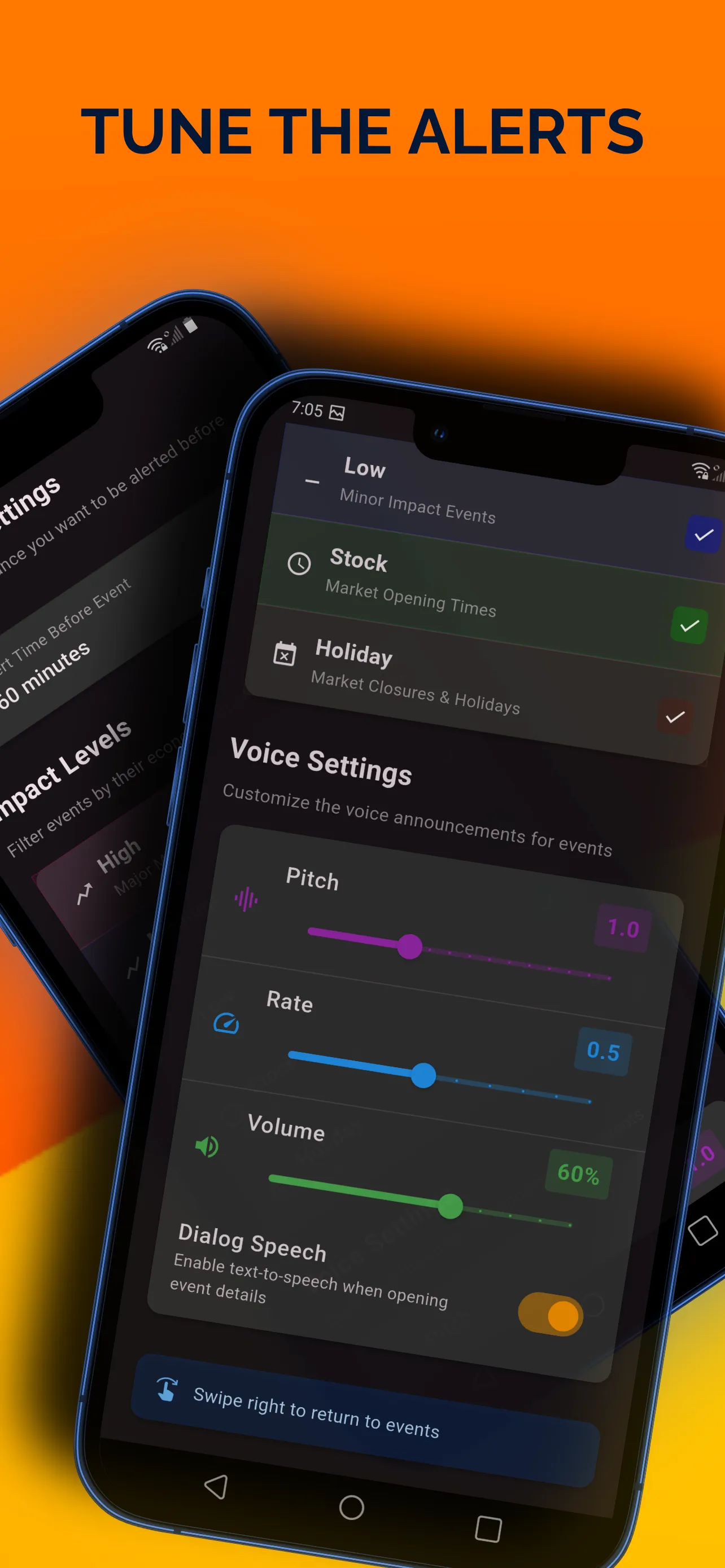 Economic Calendar Announcer — Voice & Alert Settings